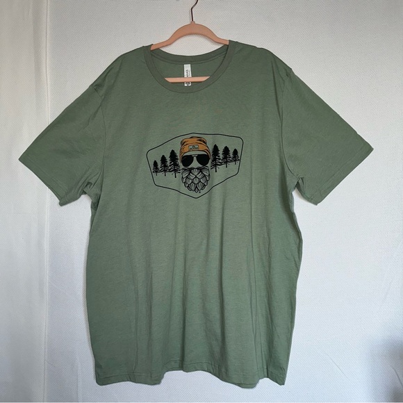 Ales to Trails Campimg Hiking Outdoor Shirt | Outdoor Beerdsman Tshirt Shirt - Picture 2 of 11